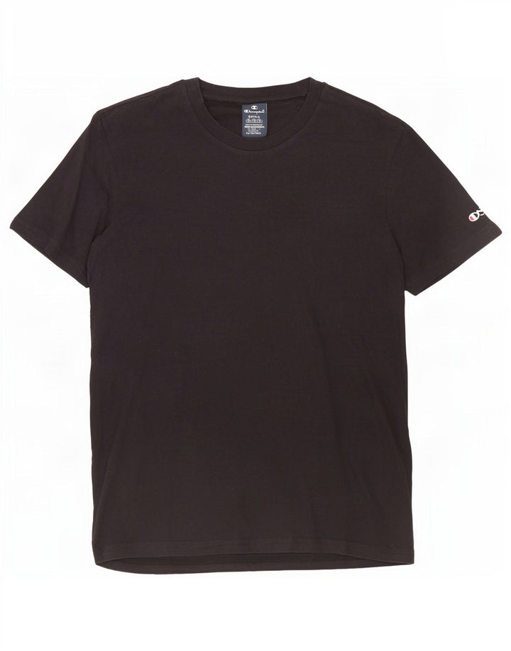 Tricou pentru bărbați Champion Top mic bumbac negru