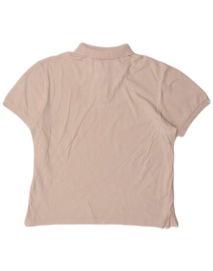 Tricou polo Murphy & Nye pentru femei UK 16, mare, alb, bumbac