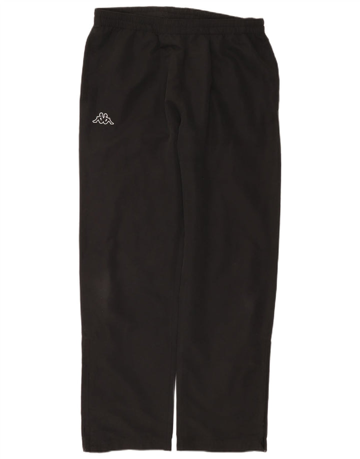 Pantaloni de trening pentru bărbați Kappa, mari, negru, poliester