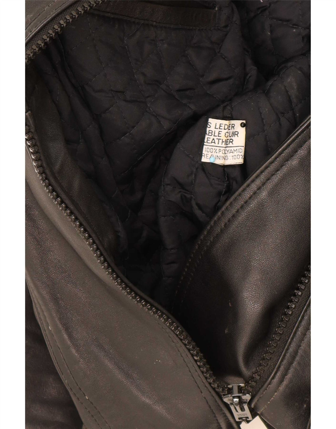 Jachetă motociclist din piele pentru femei Krawehl IT 44 Medium Black