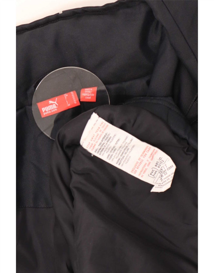 Pelernă de ploaie cu glugă pentru bărbați Puma UK 42 XL bleumarin poliester