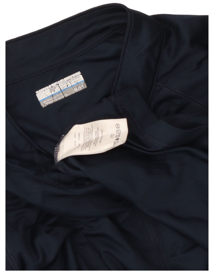Top de trening Columbia Omni-Shade Graphic Pulover pentru bărbați XL bleumarin