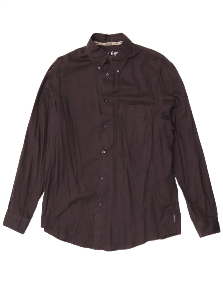 Camasa Barbati Armani Jeans Mare Neagra