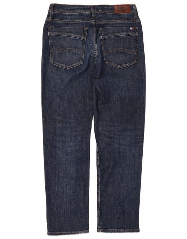 Blugi drepti pentru femei Tommy Hilfiger L27 L26 Bumbac bleumarin