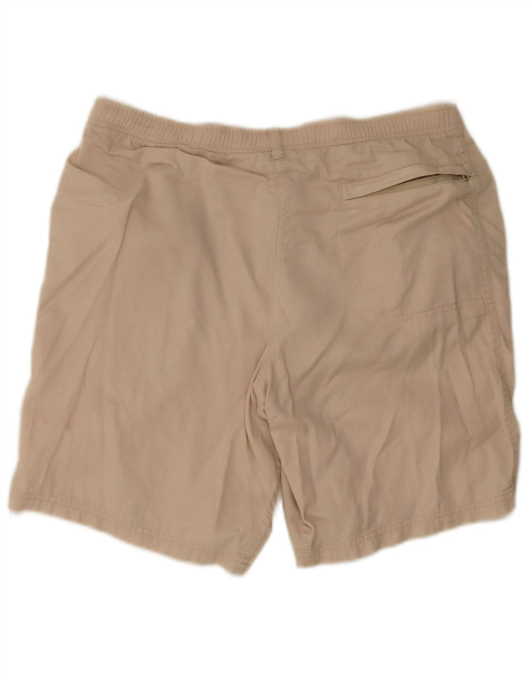 Pantaloni scurți sport Nike pentru bărbați, bumbac mediu bej