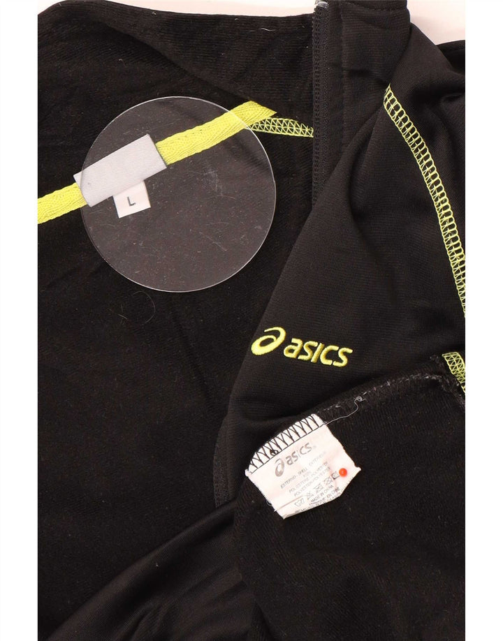 Jachetă de trening pentru femei Asics UK 14 Poliester negru mare