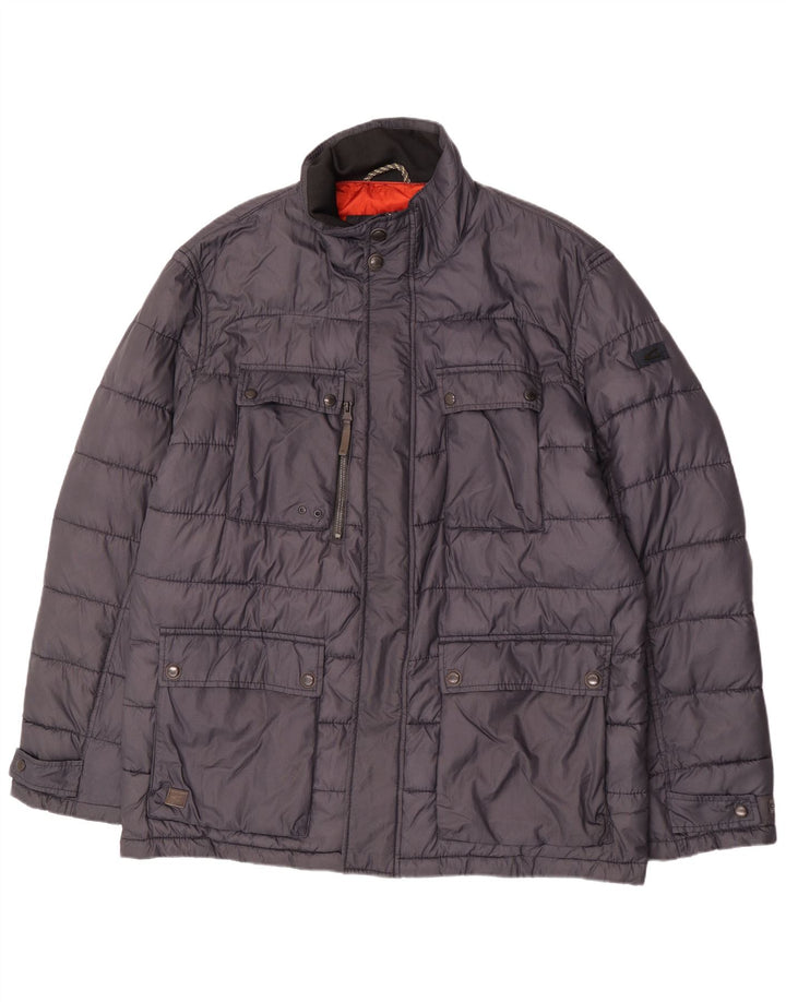 Jachetă căptușită pentru bărbați Camel Active IT 58 4XL Gri Poliamidă