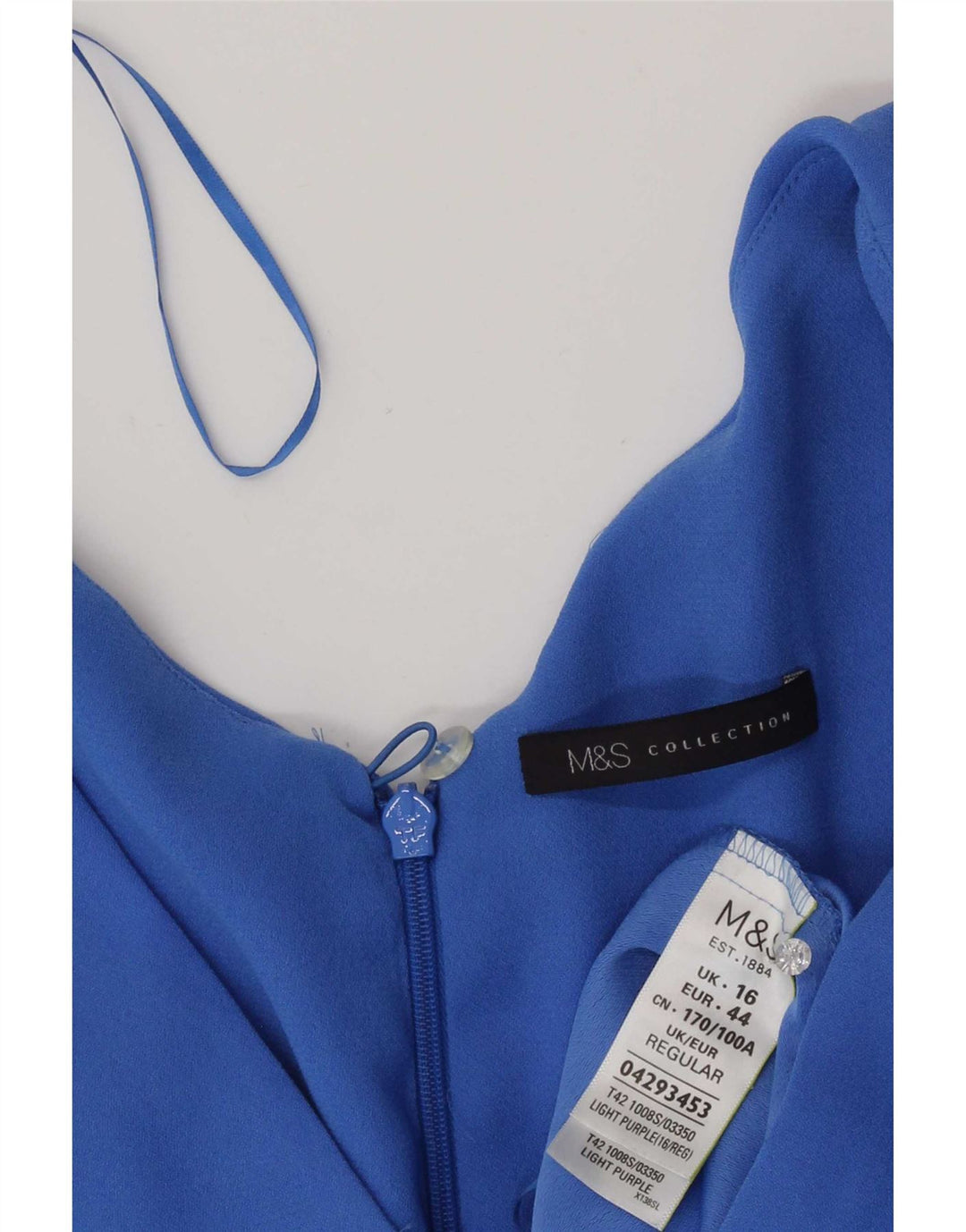 Rochie schimbătoare pentru femei Marks & Spencer UK 16, mare, albastru, poliester