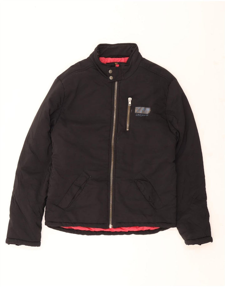 Jachetă căptușită pentru bărbați Lee UK 42 XL Poliester negru