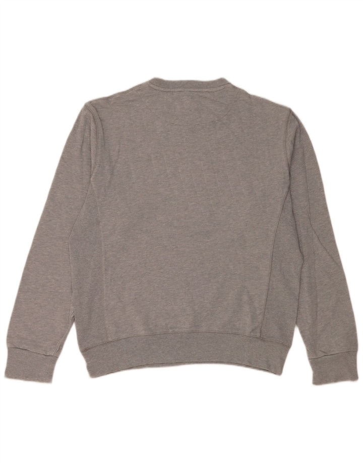 Pulover pentru bărbați Avirex Graphic Regular Fit, bumbac mare, gri