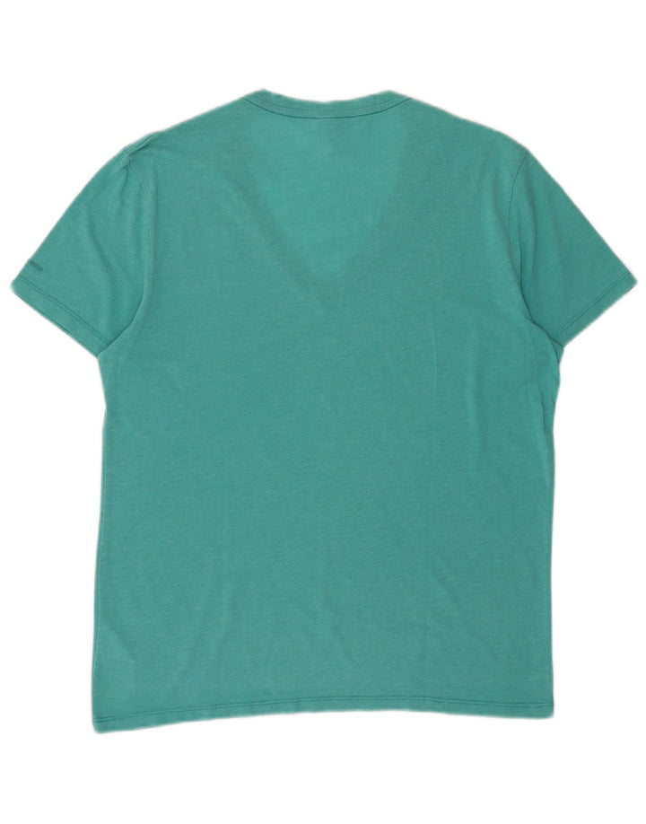 Tricou Bărbați G-Star Top Medium Turcoaz Bumbac