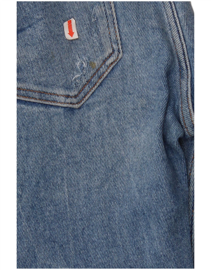 ZARA Blugi skinny tăiați pentru femei EU 40 Mediu L30 L26 Bumbac albastru