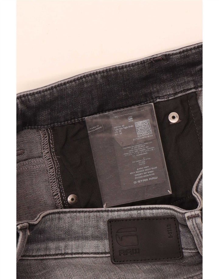 Pantaloni scurți G-Star Slim Denim W30 Gri mediu
