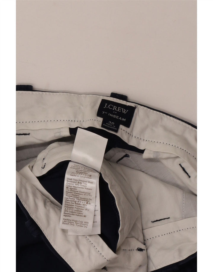 Pantaloni scurți chino pentru bărbați J. Crew W30, bumbac, albastru bleumarin mediu