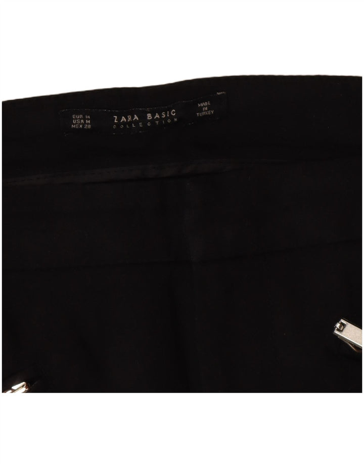 Pantaloni casual slim pentru femei Zara Mediu L28 L28 Negri