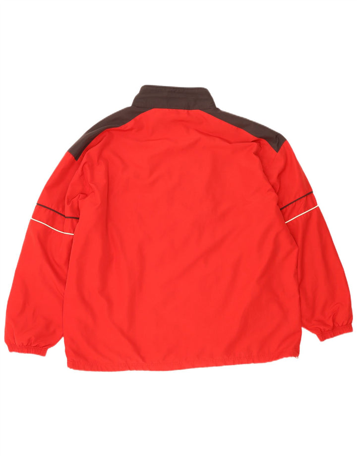 Jachetă de ploaie pentru bărbați Reebok UK 42 XL poliester color bloc roșu