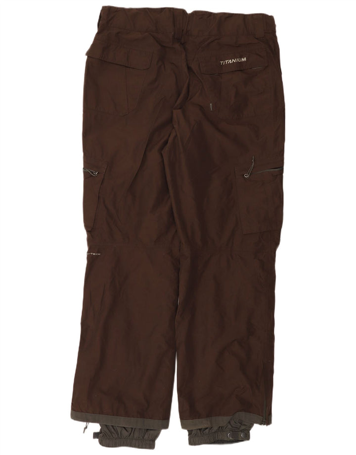 COLUMBIA Pantaloni de schi Omni-Tech pentru bărbați, XL, maro, nailon