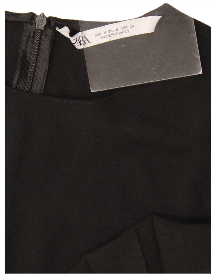 Rochie de bază ZARA pentru femei UK 12 Medium Black