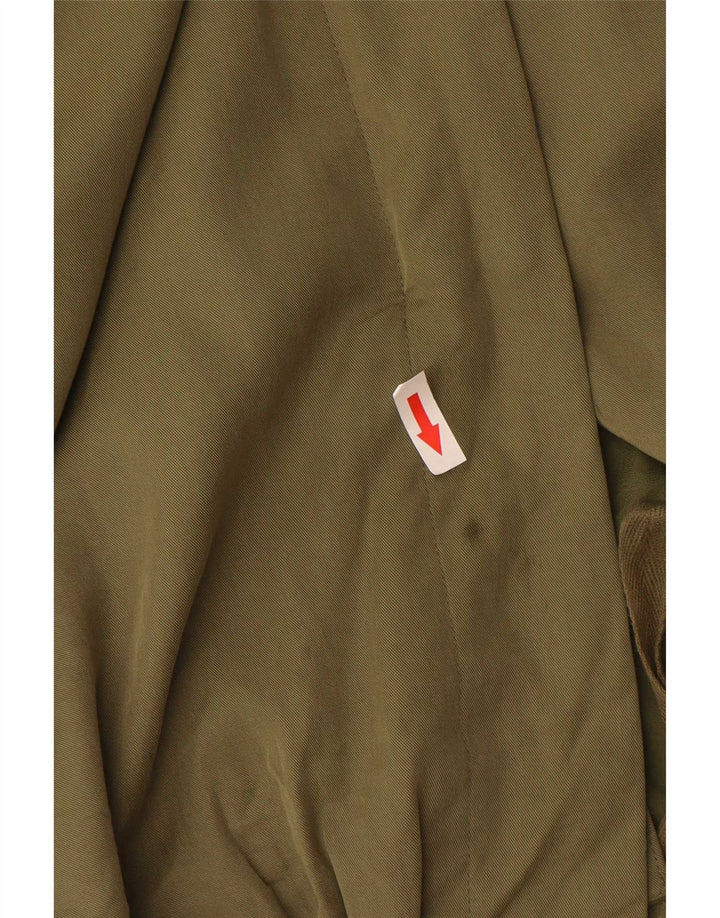 Jachetă parka cu glugă pentru femei Marks & Spencer UK 16, mare, kaki, poliester