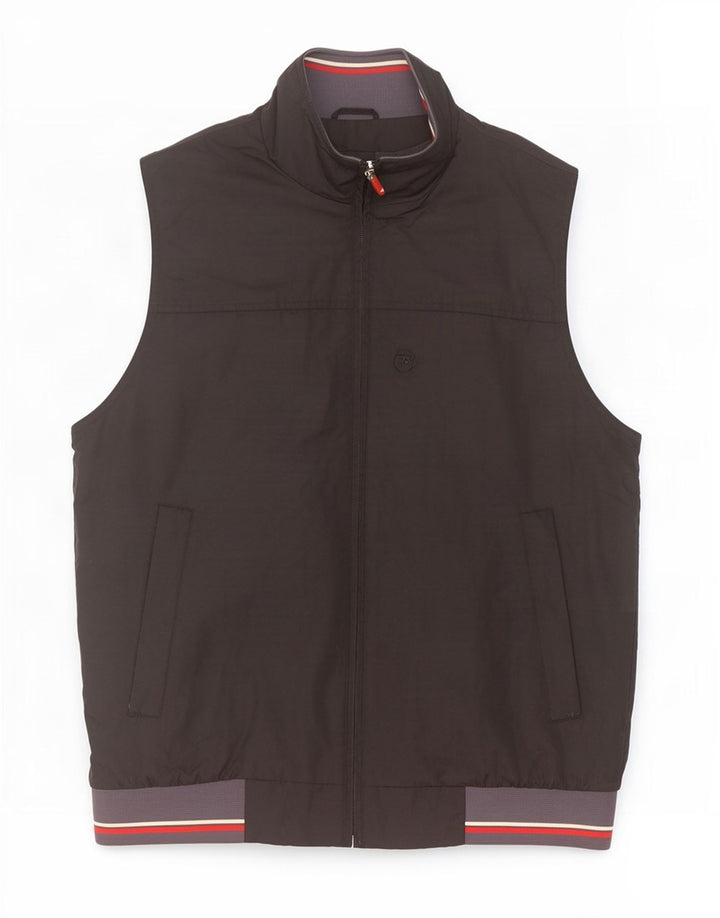 Gilet pentru bărbați Brugi UK 38 Medium Black Colorblock Poliamidă
