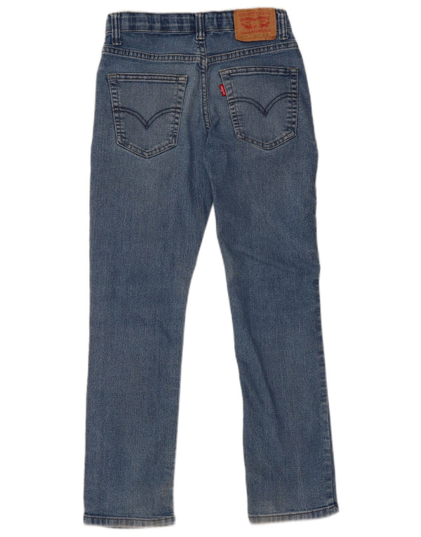 LEVI'S Blugi 511 Slim pentru baieti 9-10 ani W25 L26 albastru bumbac
