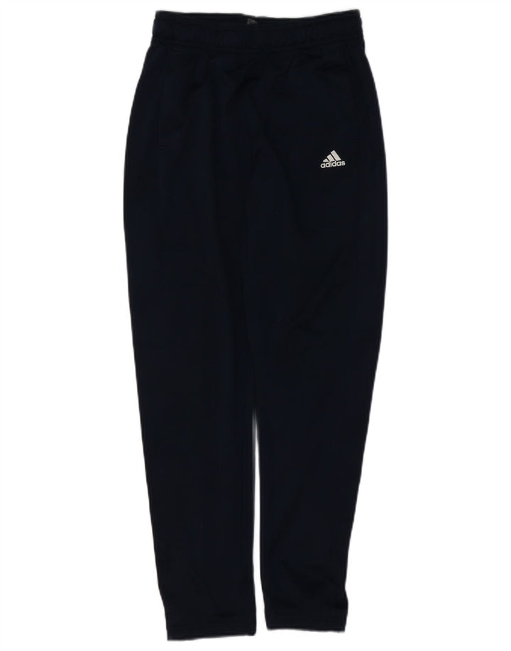 Pantaloni de trening ADIDAS pentru băieți 11-12 ani poliester bleumarin