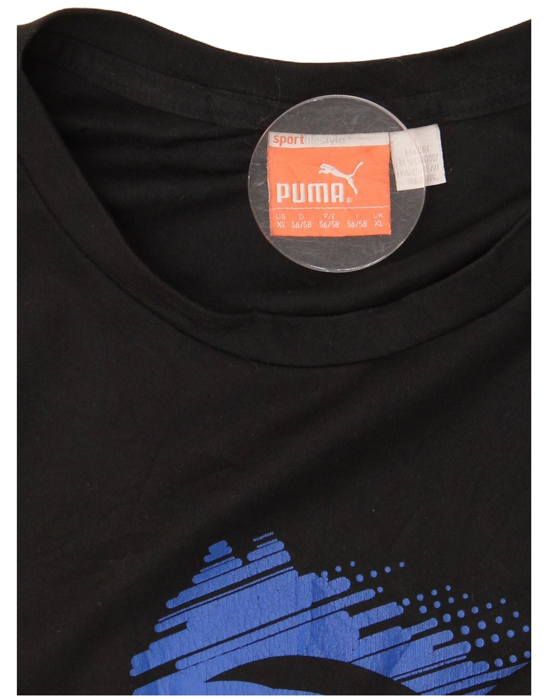 Tricou grafic PUMA pentru bărbați Top XL negru