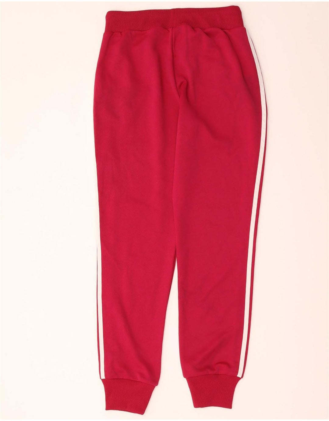 Pantaloni de trening Adidas pentru femei Pantaloni de jogging IT 42 Poliester roșu mic