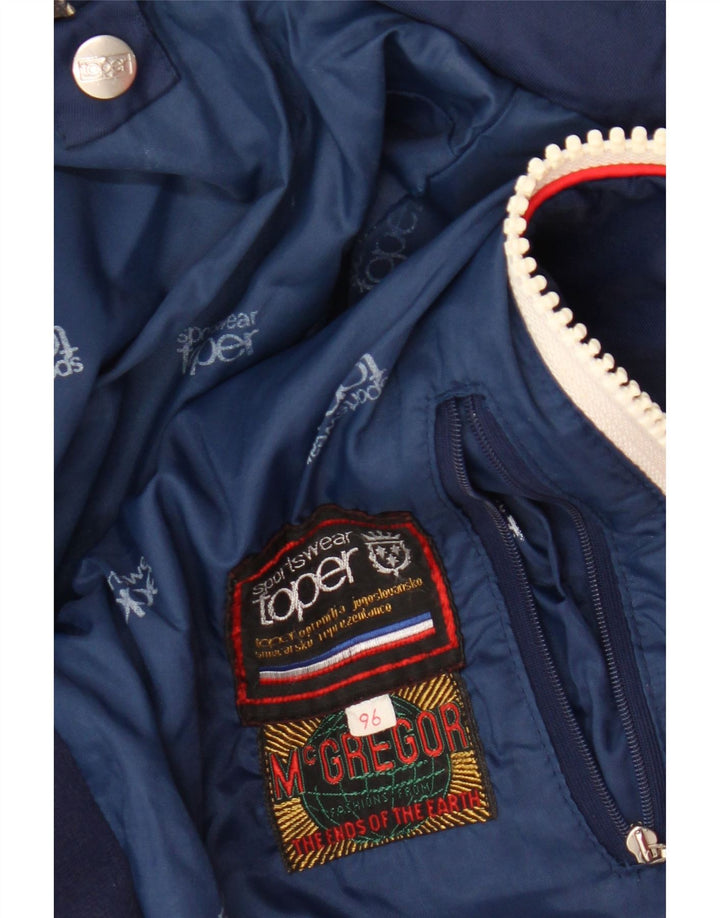 Jachetă de vânt pentru femei McGregor UK 12 Medium Bleumarin Colorblock