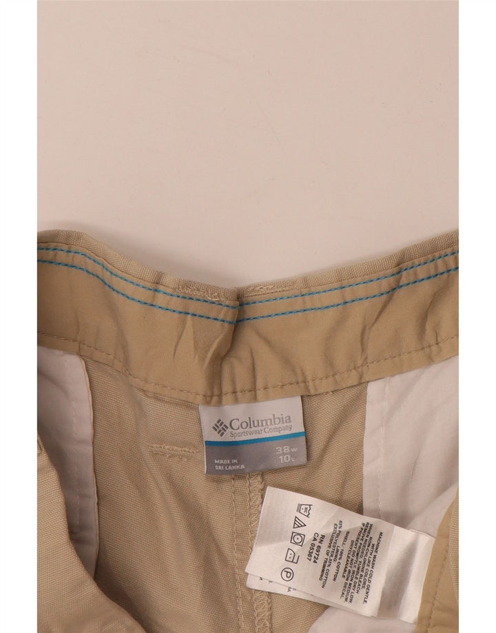 Pantaloni scurți cargo pentru bărbați COLUMBIA W38 XL bumbac bej