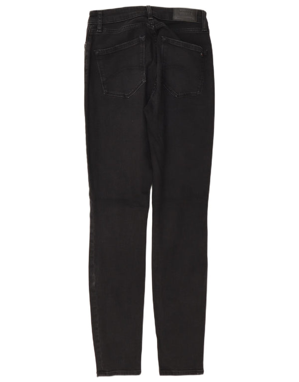 Blugi skinny Tommy Hilfiger pentru femei Santana cu talie medie W28 L32 bumbac gri