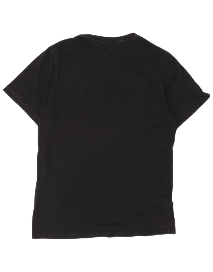 Tricou grafic Nike pentru bărbați Top mic, negru, bumbac