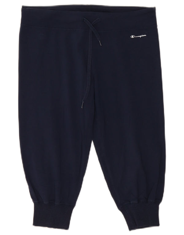 Pantaloni de trening Capri pentru femei Champion Pantaloni de jogging UK 14 Mare bleumarin