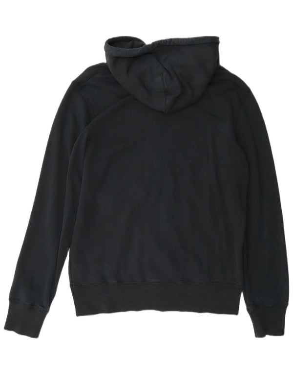 Pulover Nike pentru bărbați, cu fermoar, bumbac mediu negru