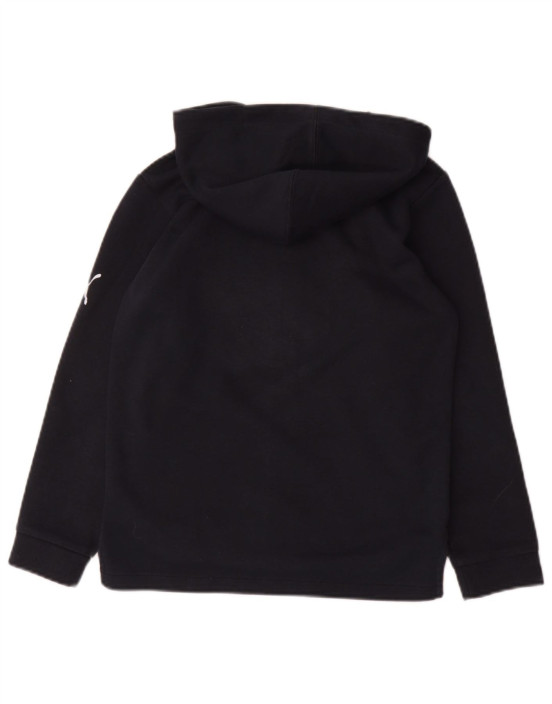 Pulover Puma Graphic Zip Hoodie pentru băieți 9-10 ani poliester bleumarin