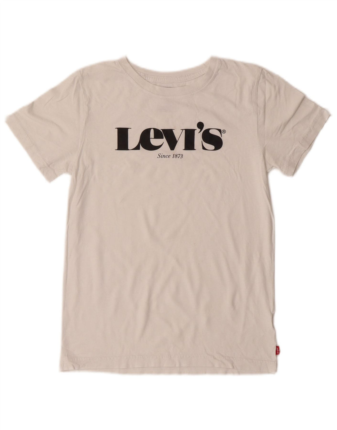 Tricou grafic Levi's pentru baieti Top 13-14 ani alb