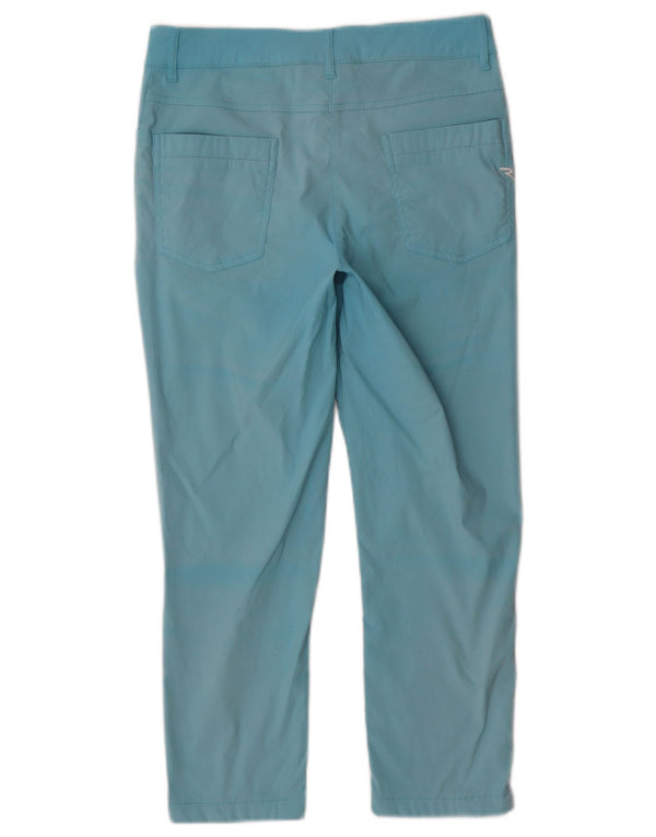 Pantaloni tăiați pentru femei Chervo IT 42 Medium W28 L23 Turcoaz Bumbac