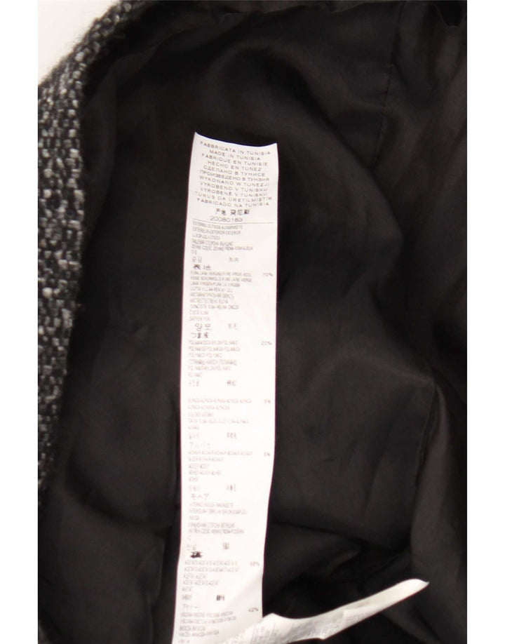 Rochie Benetton pentru femei UK 14 Lână virgină cu pete gri medii