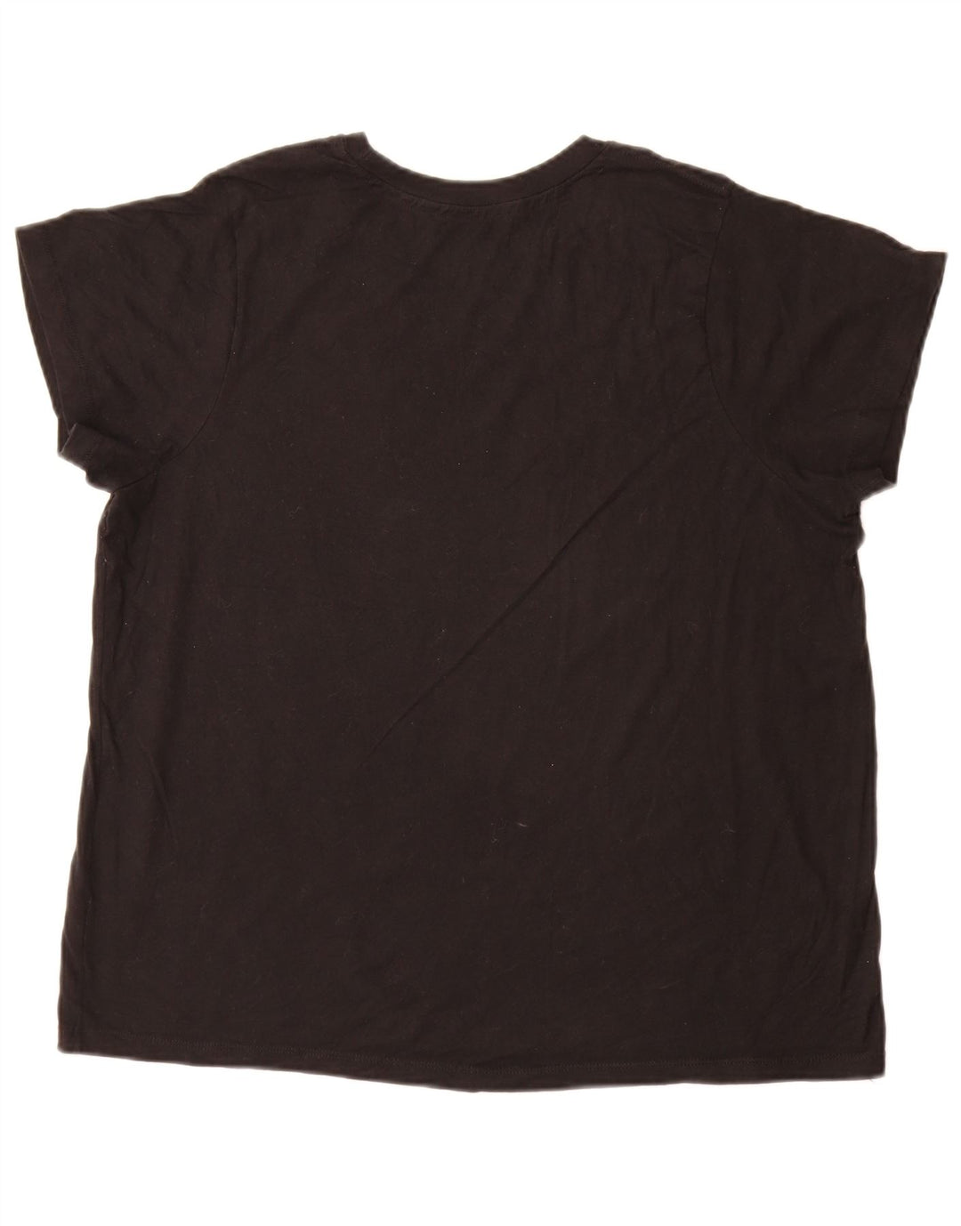 Tricou cu grafic Champion pentru femei Top UK 18 XL Bumbac negru