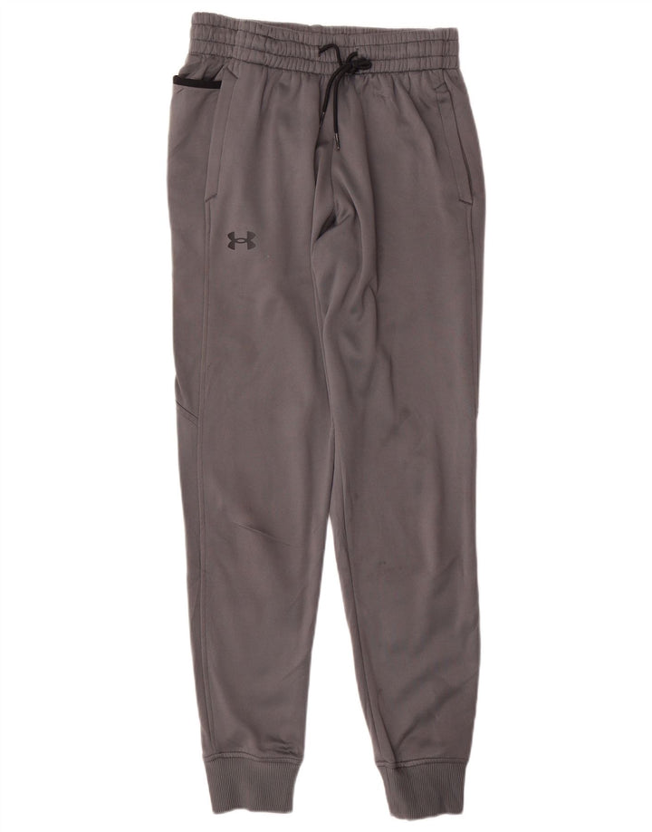 Pantaloni de trening Under Armour pentru bărbați Cold Gear Pantaloni de jogging mici, gri
