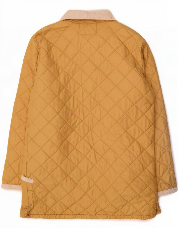 Jachetă matlasată pentru bărbați Husky UK 42 XL, nailon color-block galben