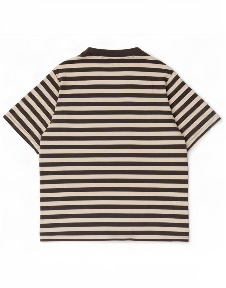 Tricou Jack & Jones pentru bărbați Top mare din bumbac cu dungi gri