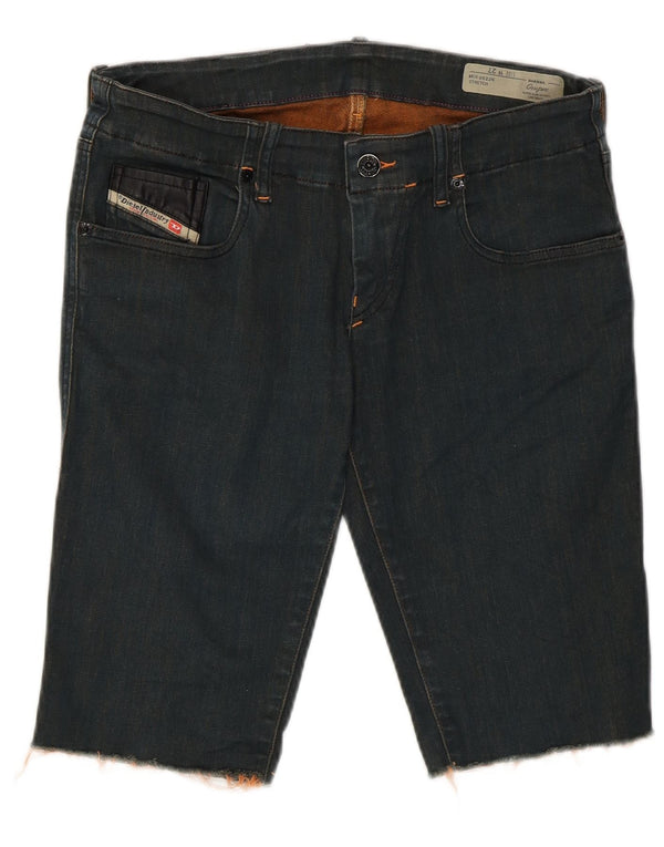 Pantaloni scurți Diesel Grupee Denim W27 Small Bluemarin Bumbac