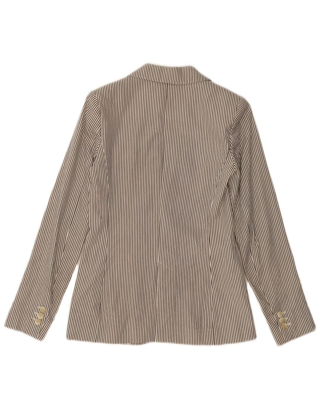 MASSIMO DUTTI Jachetă pentru femei cu 1 nasture EU 34 2XS Gri Pinstripe