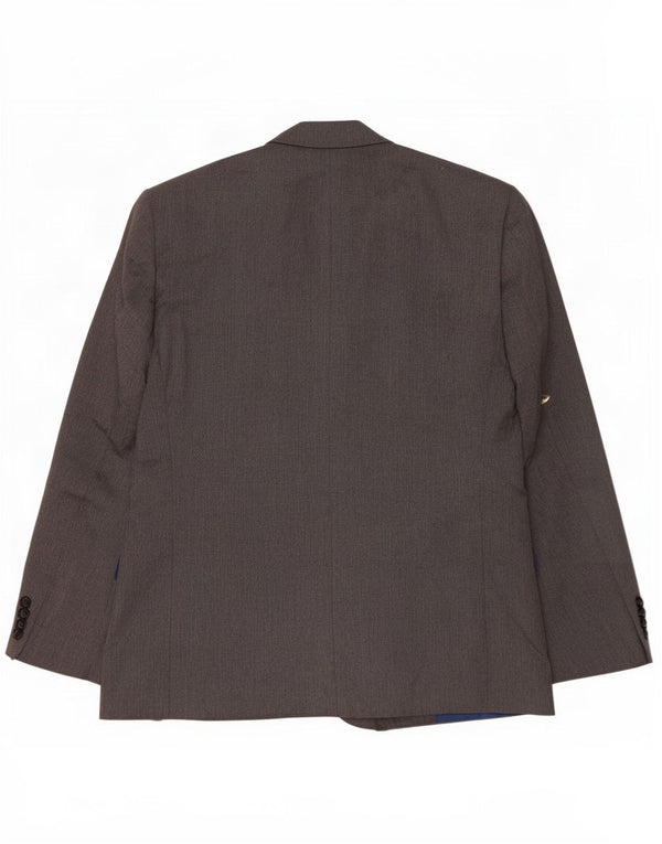 Marks & Spencer jachetă pentru bărbați scurtă cu 2 nasturi UK 44 XL poliester gri