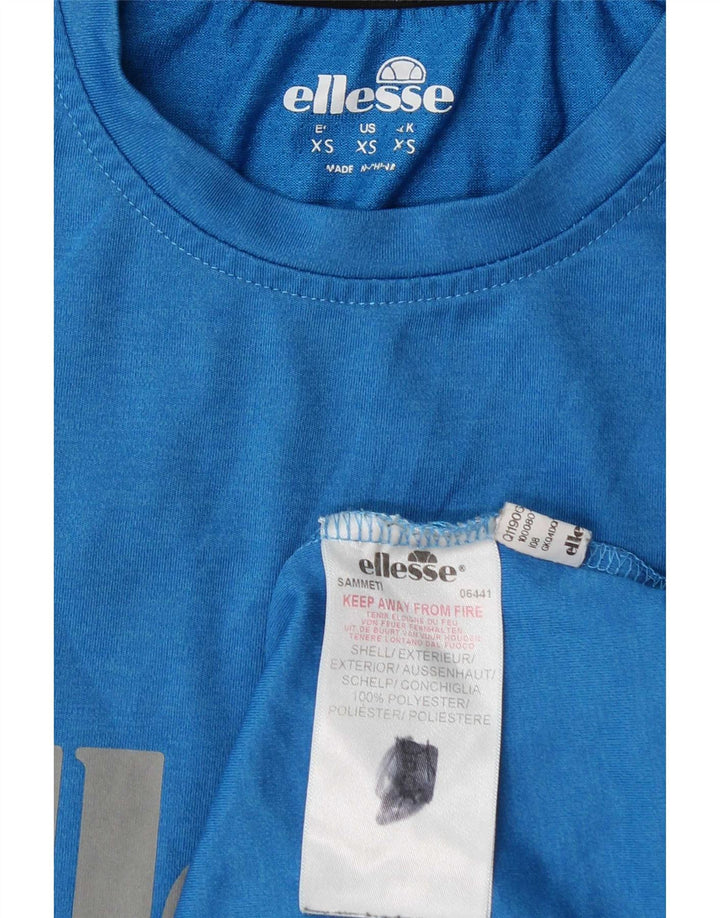 Tricou grafic pentru bărbați Ellesse Top XS poliester albastru