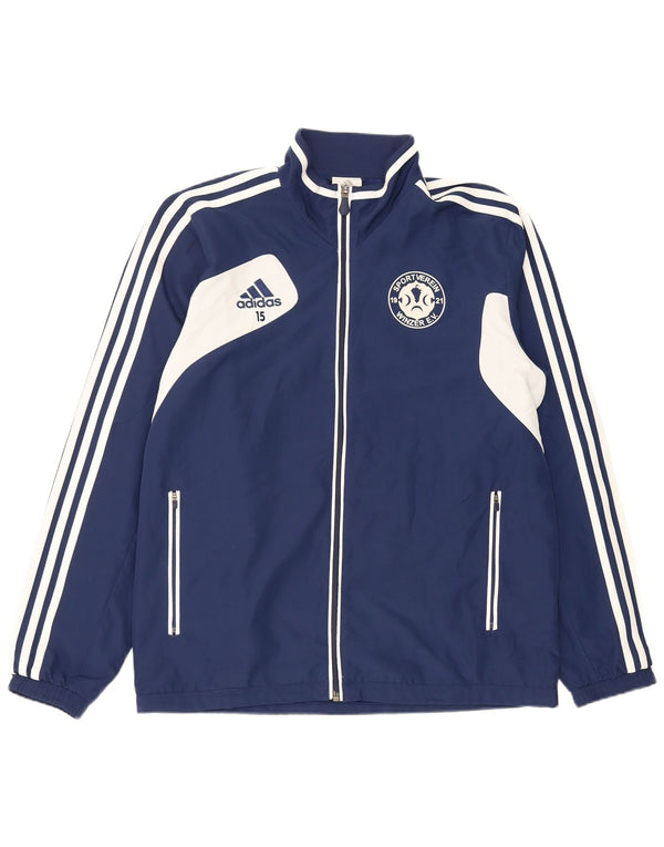 Jachetă de trening Adidas pentru bărbați Marea Britanie 40/42 Medium Bleumarin Colorblock