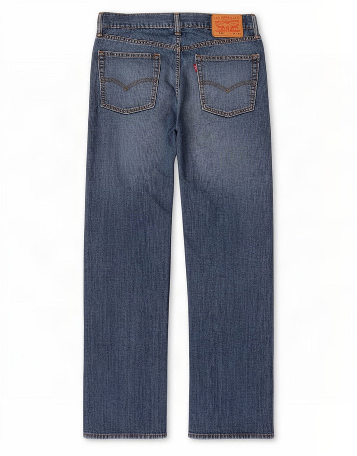 Blugi drepti pentru bărbați Levi's 514 W34 L34 albastru