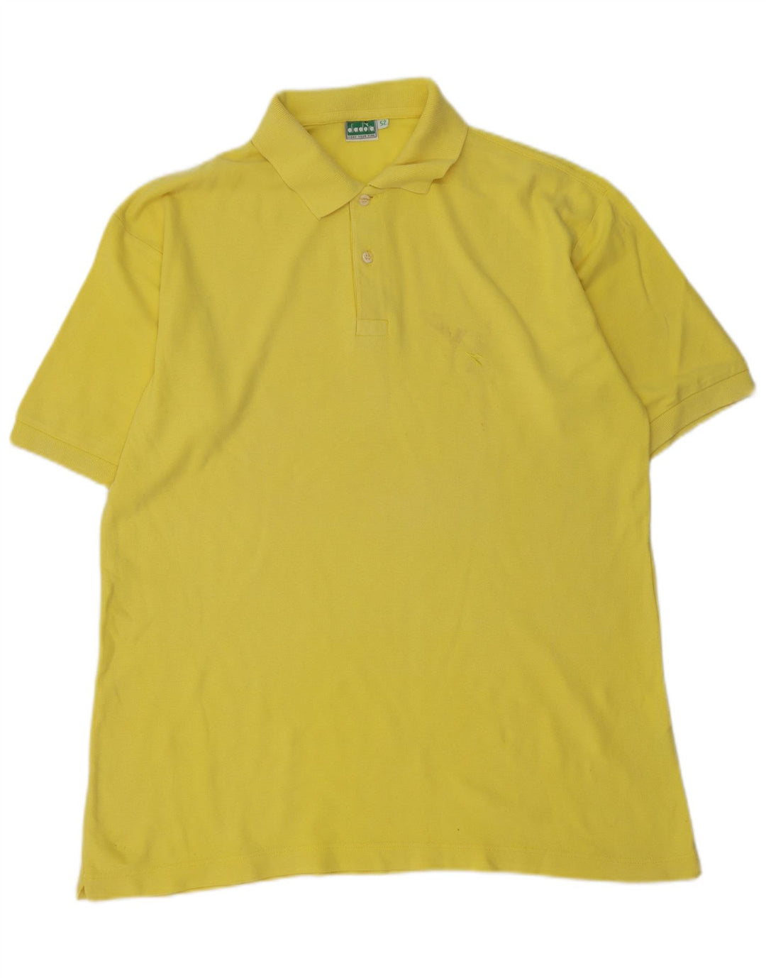 DIADORA Tricou Polo Bărbați IT 52 Mare Bumbac Galben