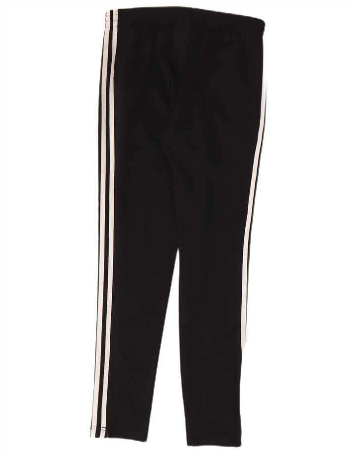 Pantaloni de trening Adidas pentru femei UK 8 Poliester negru mic